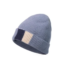 Повседневное вязаный шерстяной свитер Шапки Осенне-зимняя Дамская обувь Теплый вязаный свитер Кепки капот на открытом воздухе лыжный Женская обувь в Корейском стиле; мягкие шерстяные шляпы