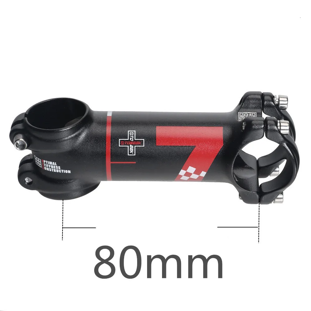80mm Toseek легкий 7050 Алюминий Riser ROAD bicyccle рулевая колонка велосипеда велосипедный вынос руля 31,8 60/70/80/90/100/110 мм 7 градусов - Цвет: 80mm