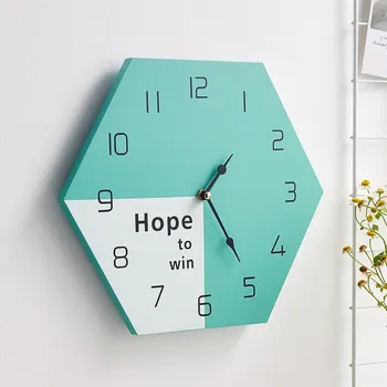 

Simple Wooden Wall Clock Home Decoration Office Large Wall Clocks Mounted Mute Watch European Modern Design Hanging Watches