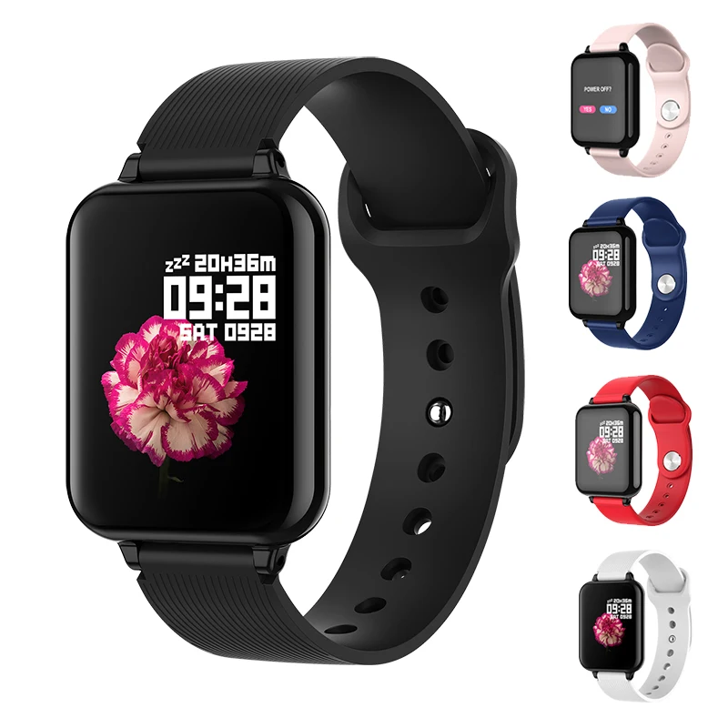 

HIGH QUALITY B57 smart watch IP67 waterproof smartwatch heart rate monitor multiple sport fitness tracker man women wearable