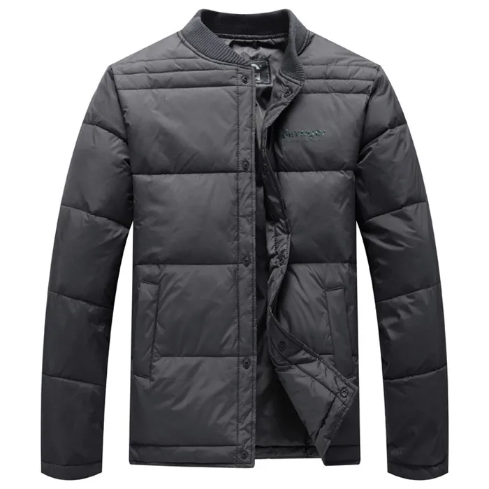 

2019 Autumn Spring Mens White Duck Down Jacket Casual Ultralight Male Windbreakers Warm Outwear Men Jacket and Coat Size L-4XL