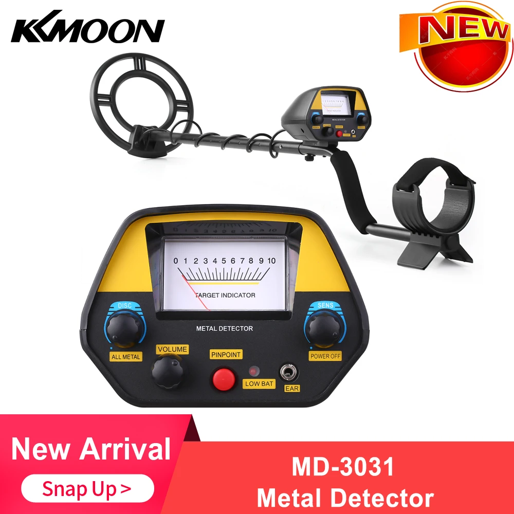 Металлоискатель KKMOON MD3031 профессиональный металлодетектор с 3 режимами