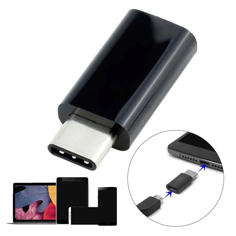 USB 3,1 type-C мужской разъем для Micro USB 2,0 5Pin Женский адаптер для передачи данных конвертер usb type C адаптер#2