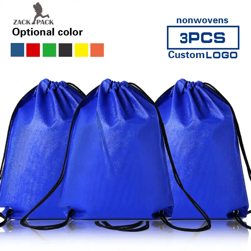 wholesale drawstring bags with logo