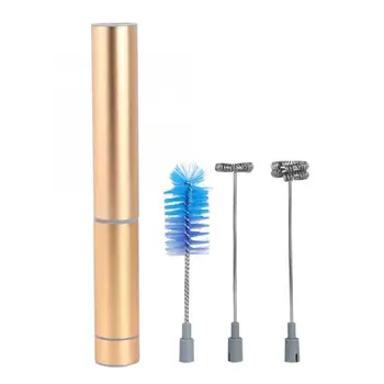 

Foamer Double Layer Stainless Steel Handheld Milk Foam Blender Egg Beater Milk Frother Kitchen Mixer Espumador