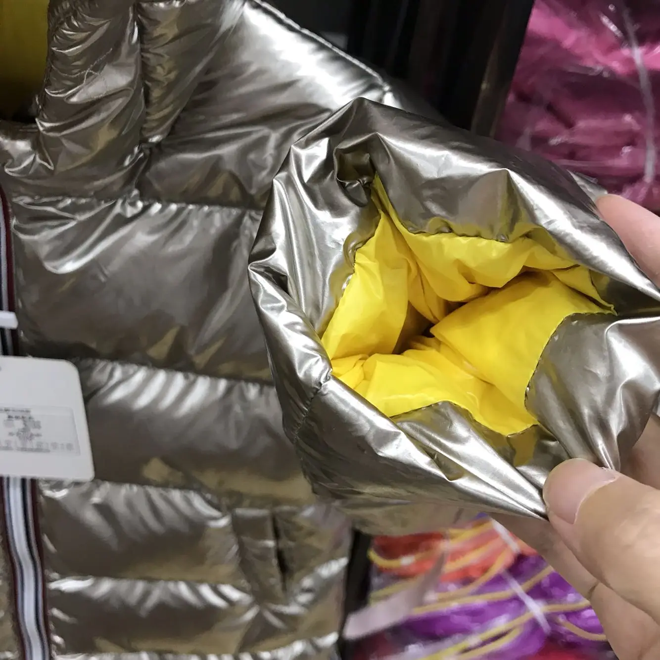 Модная блестящая детская пуховая куртка новое зимнее толстое теплое пальто с капюшоном Modis детская одежда пуховик ветрозащитная верхняя одежда Y2162