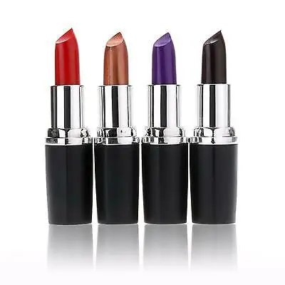 8 color matte lipstick black punk wind goth velvet waterproof durable