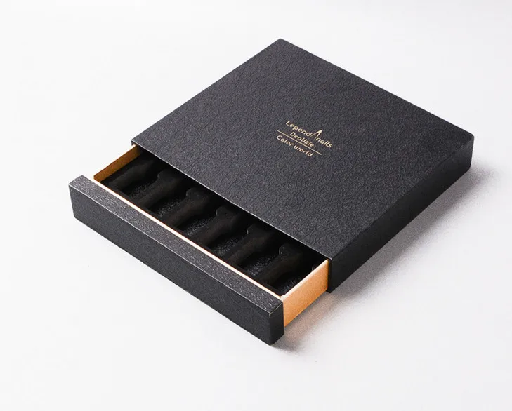 

Hot selling custom rigid cardboard hair extension box packaging design with drawer,cardboard boxes for packing ---PX10527