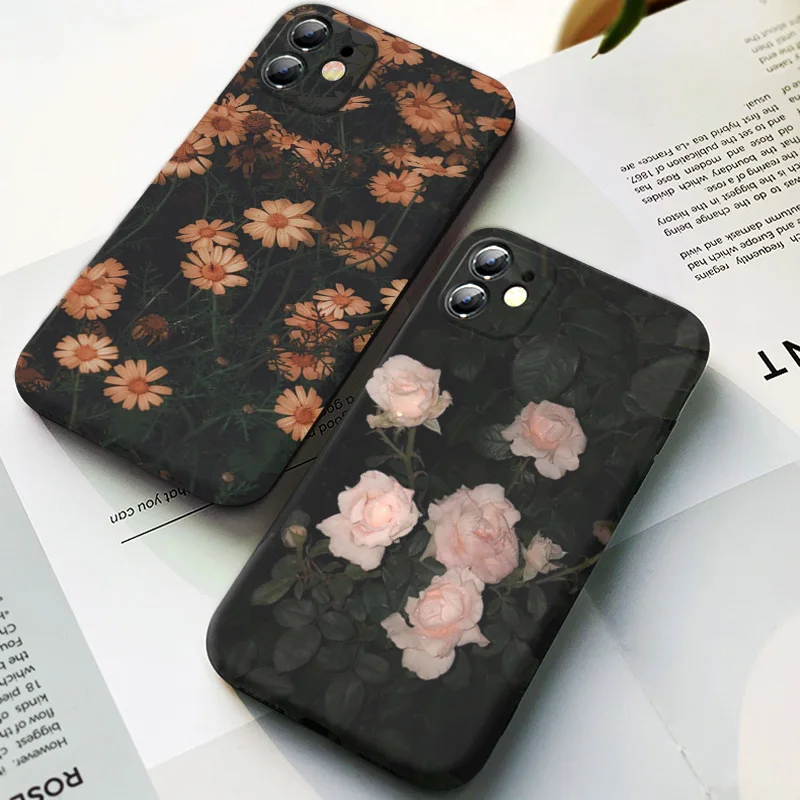 Чехол для iPhone 11 12 13 pro max x xr xsmax 6 7 8 plus SE 20 силиконовый матовый | Мобильные телефоны и