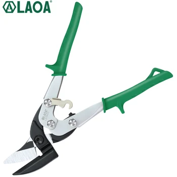 

LAOA Aviation Snip Cr-Mo Professional Tin HRC 58 Scissors for Iron Sheet Cutting Shears