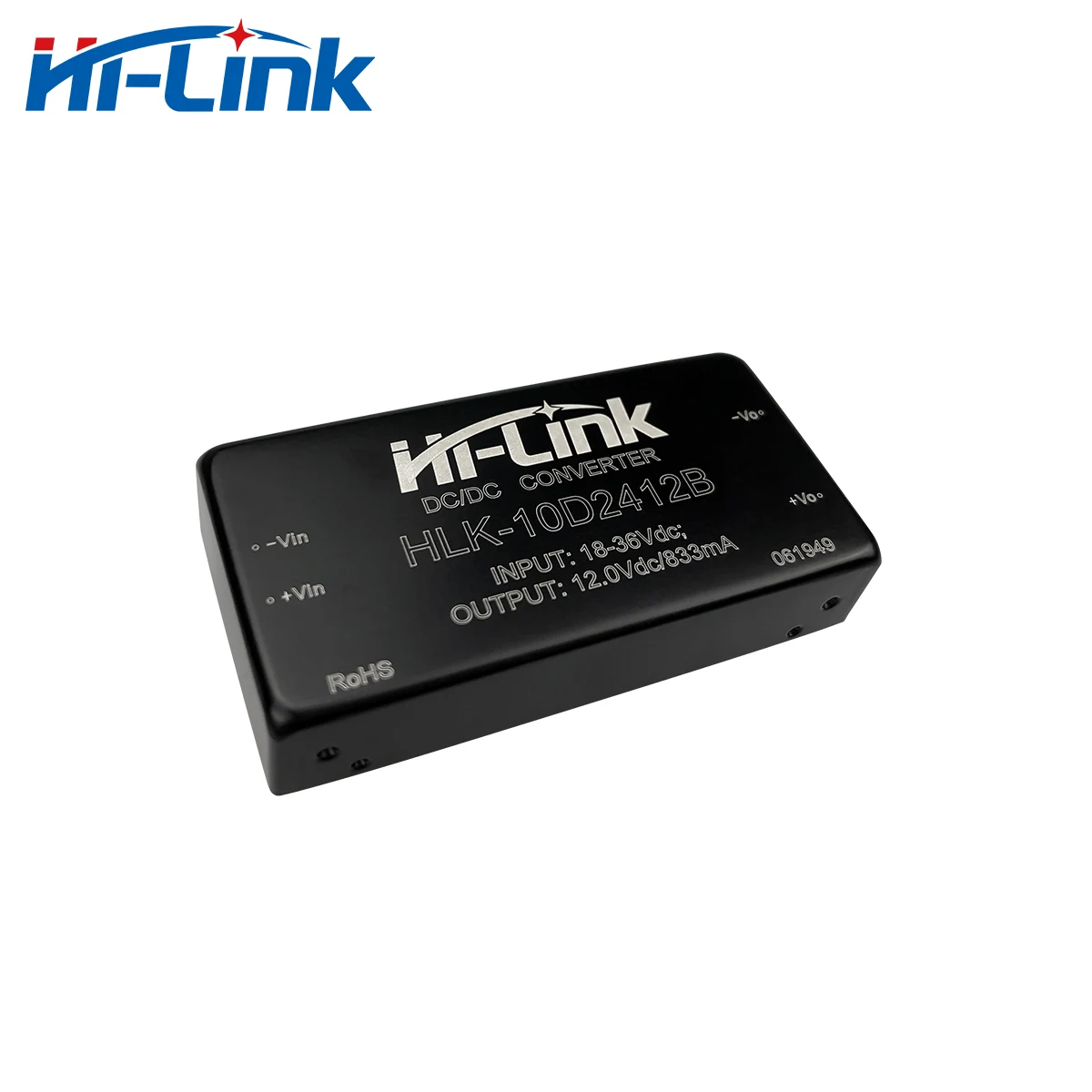 Hi-Link 18-36Vdc to 10W 12V 0.83A VRB2412LD-10WR3 DC-DC Power Supply Module HLK-10D2412B