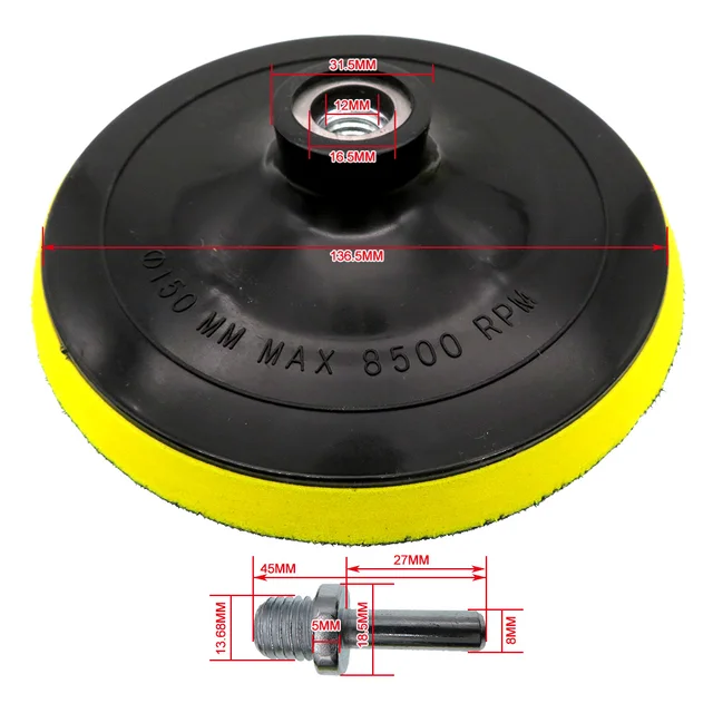 150mm M14 Adapter