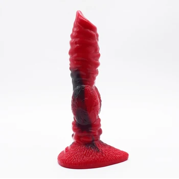 FRRK Dog Knot Dildo Anal Butt Plug Wolf Penis Fetish Sex Toys Fantasy Knotted Hound Dick Fake Canine Cock For Women Masturbate 3
