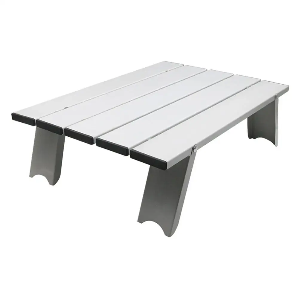 

Portable Mini Picnic Table Beach Camping Travel 7075 Aluminum Ultralight Folding Waterproof Foldable 40*29*12 cm 20DC04