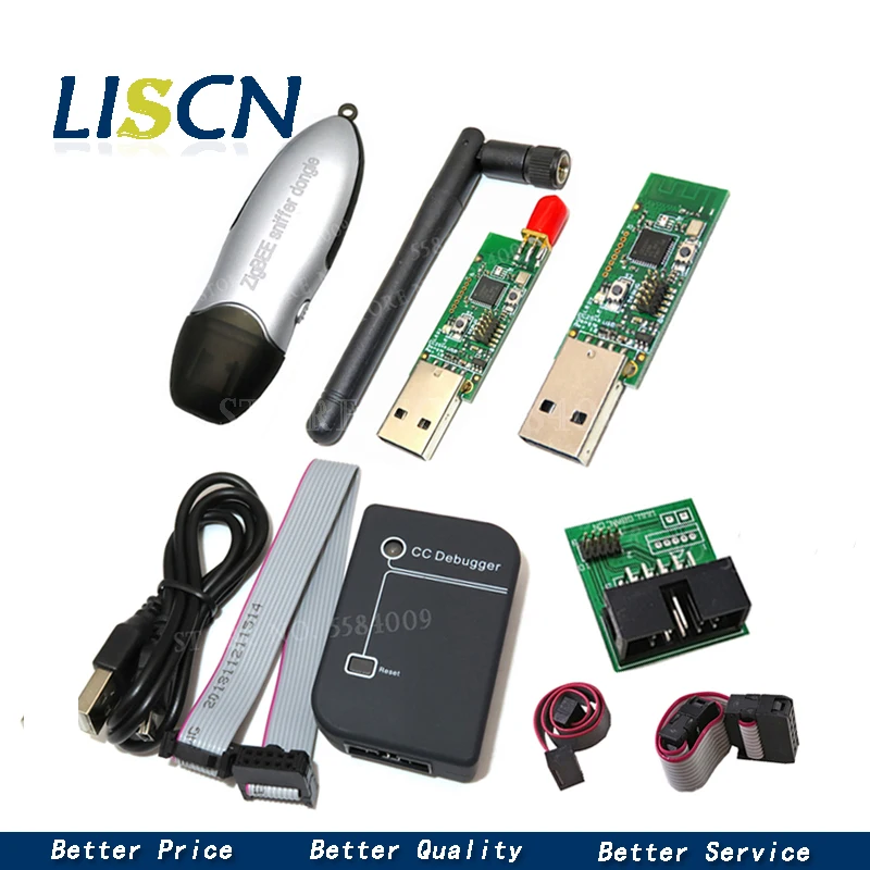 CC2531 CC2540 Sniffer Плата беспроводной Bluetooth 4.0 Dongle Capture USB программатор Downloader Кабель CC