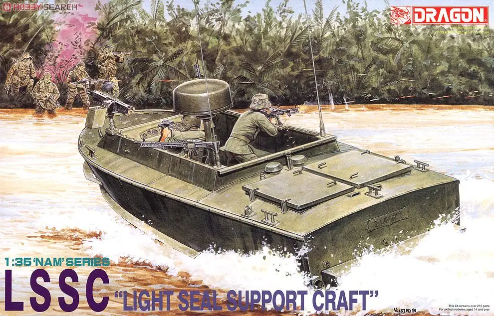 

DRAGON 3301 1/35 LSSC Light Seal Support Craft model kit