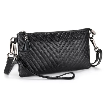 

Fashion Women Soft Genuine Leather Solid Color Mini Messenger Bag Shoulder Crossbody Bag Ladies Handbag Pouch Clutch Bag