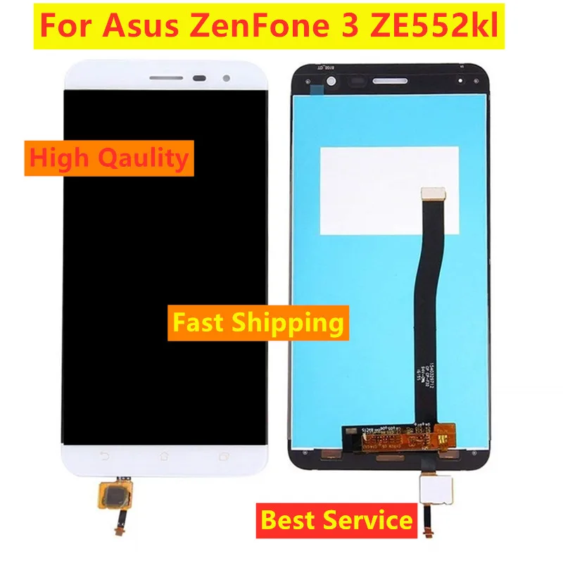 

New LCD For Asus Zenfone 3 ZE552KL D012DE LCD Display Touch Screen Digitizer Replacement ZE552KL Z012D LCD Display Assembly