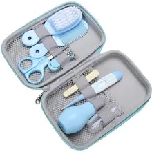 8 в 1 детский набор для ухода за волосами/щетка для чистки носа/зубная щетка для пальцев/ножницы для ногтей набор для ухода за телом