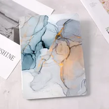 

For iPad Air 4 Case 10.9 inch 2020 10.2 inch 8th Generation 7th 9.7 5th 6th Mini 4 5 iPad Pro 12.9 2018 Case Golden Marble Cover