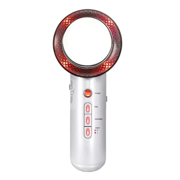 

3 in 1 EMS Infrared Ultrasonic Face Body Massage Device Intelligent Ultrasound Slimming Fat Burner Beauty Machine Cavitation