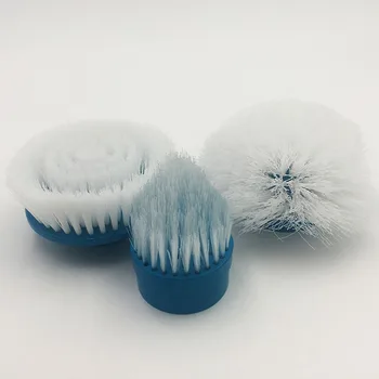

Hurricane Electric spin scrubber Replacement Scourer Heads 3Pcs Multi-Purpose Corner Extra-Wide Flat Cleaning Brush Heads