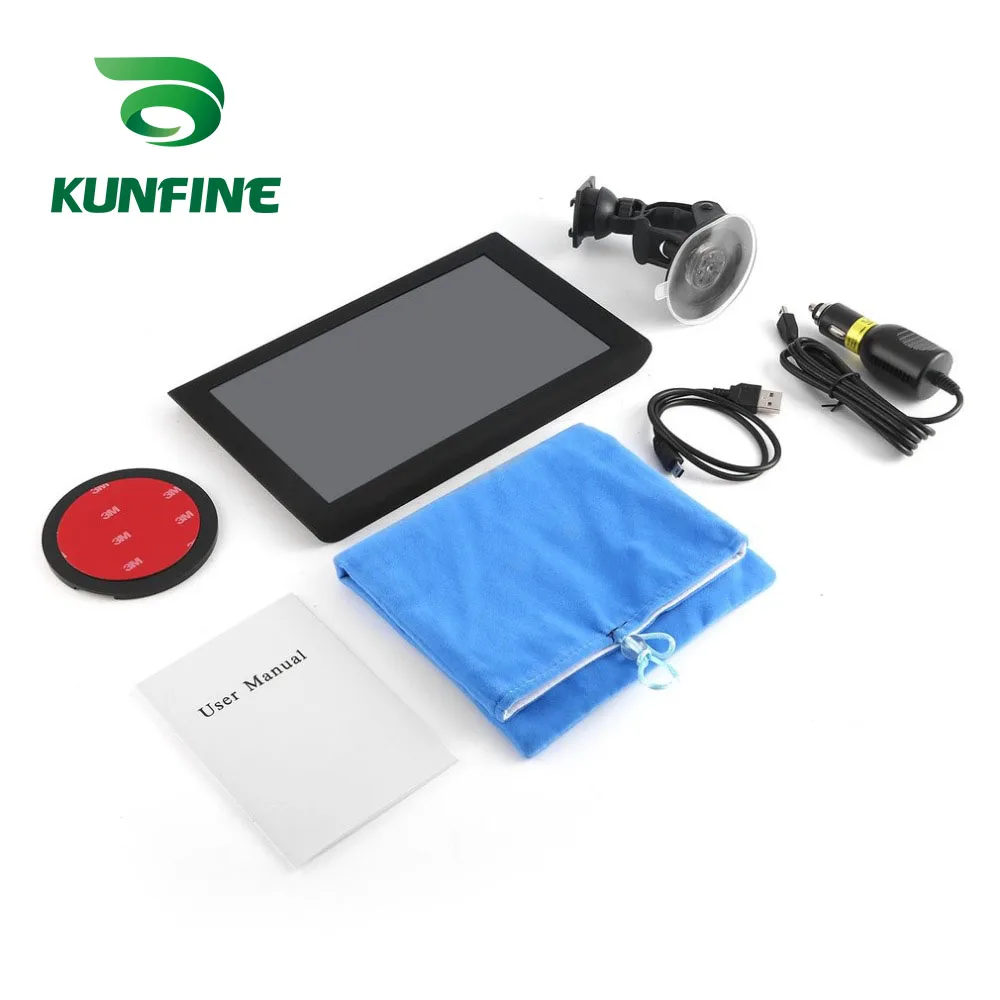  Car GPS Navigation With FM Radio 4GB 128M Truck GPS Navigators Rear View Camera Screen Free Map Upgrade wince (7)