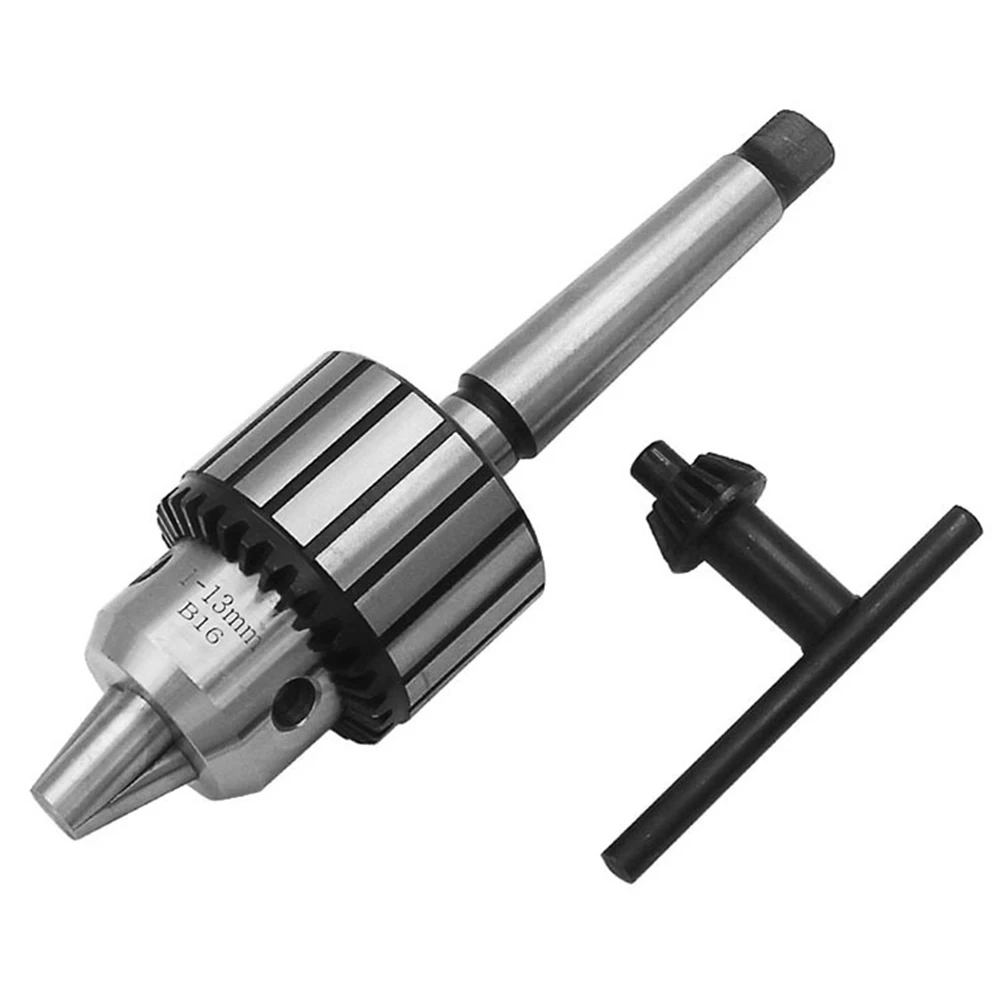 

Mini 1-13mm Wrench Drill Chuck Carbide Steel Power Tools Self Tighten Lathes Spindle MT2 Shank Arbor Keyed Milling Accessories