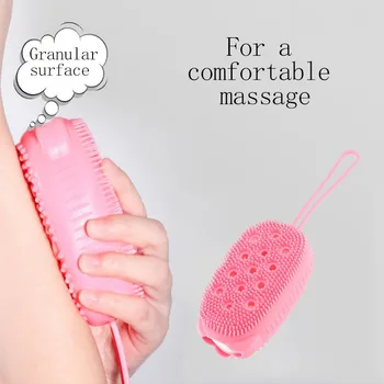 

Baby Shower Brush Fast Foaming Bear Silicone Scrubbing Artifact Soft Silicone Full Body Massage Spa Brush Baby Shower Brush hot