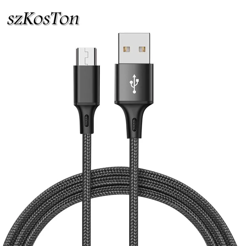 Кабель Micro USB нейлоновый кабель для быстрой зарядки USB кабель для передачи данных для huawei samsung Xiaomi LG Tablet Android кабели для мобильных телефонов зарядное устройство