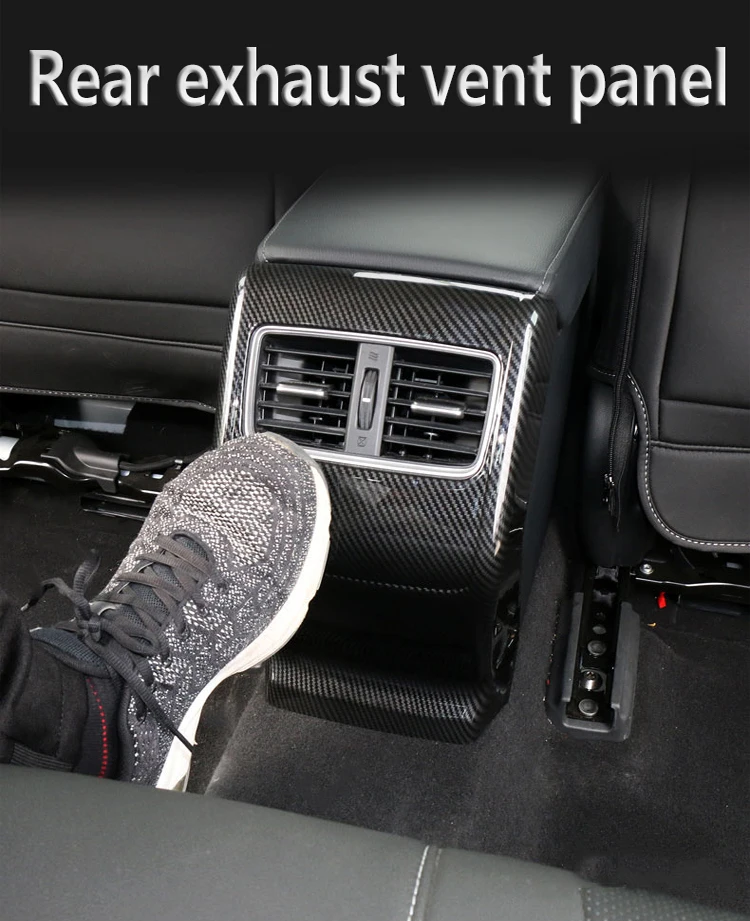 Для Honda Accord- ABS украшение выхлопное отверстие Анти-kick pad Автомобильные аксессуары для интерьера