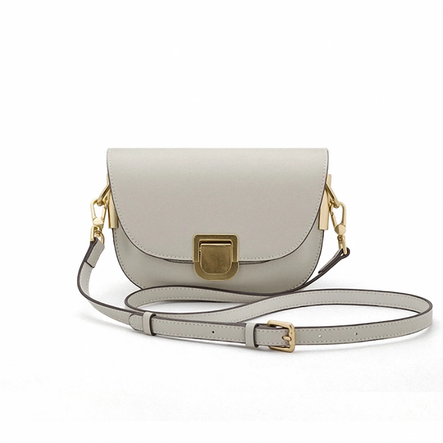 Jonlily женская натуральная кожаный седельный мешок Shoulderbag Женская модная сумка-мессенджер через плечо ежедневный кошелек для подростков-KG254