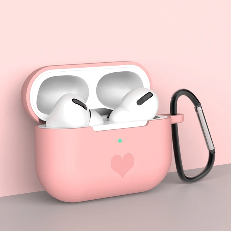 Чехол для наушников для Airpods Pro, кожаный чехол, роскошный красный чехол для наушников с Bluetooth для Apple AirPod Air Pods Pro 3, чехол, милый чехол - Цвет: D013