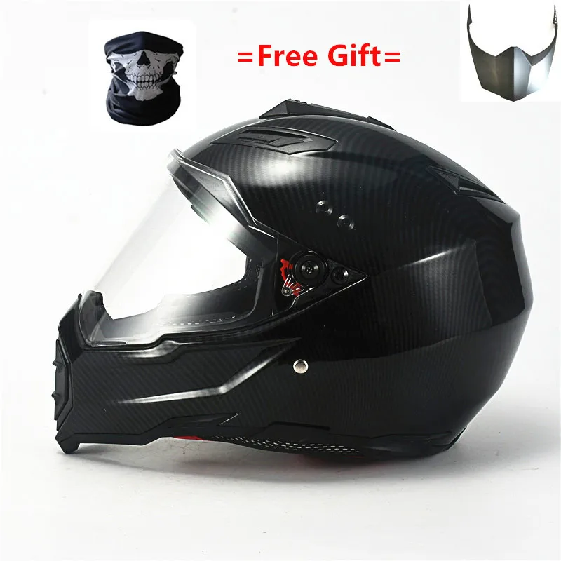 ABS material Professional Motocross Helmets Off Road Motorcycle Motocicleta Capacete Casco Cross Helmet motorcycle helmet dot capacete de mot - Цвет: ABS material