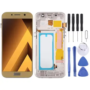 

TFT Material LCD Screen and Digitizer Full Assembly With Frame for Galaxy A5 (2017) SM-A520F