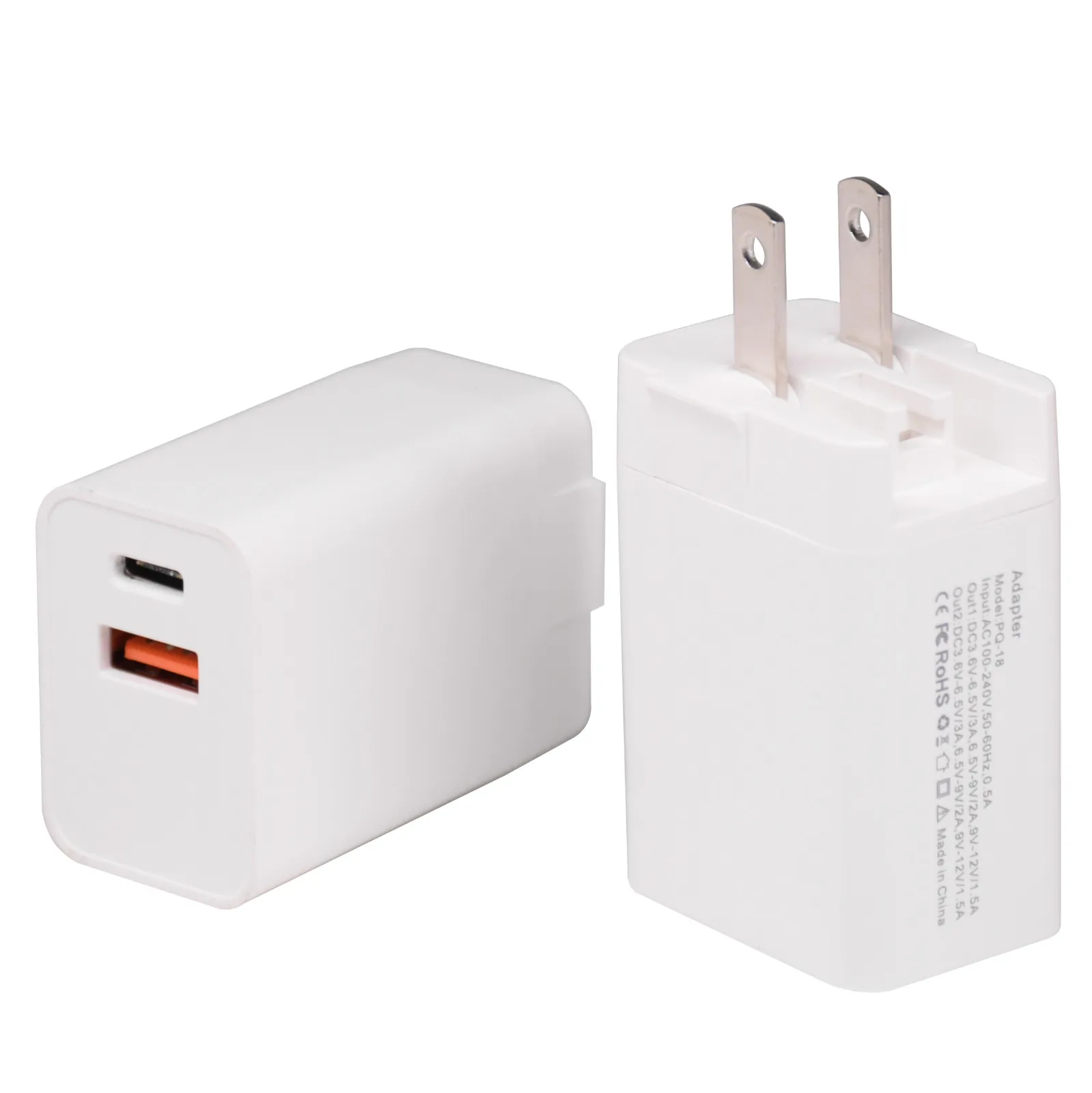 Ouhaobin US plug быстрое зарядное устройство 18 Вт USB зарядное устройство QC 3,0 быстрое зарядное устройство для путешествий зарядное устройство для iPhone 11 Pro - Тип штекера: US Plug