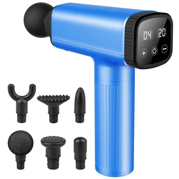 

Youmay LCD Display Massage Gun Muscle Massager Muscle Stimulator Deep Tissue Massager Body Neck Back Relaxation Slimming Shaping