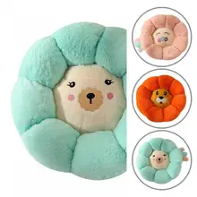 

Convenient Moisture-proof Thickened Dogs Cats Rounded Warm Bed for Home