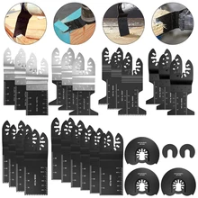 27Pcs Multi-Function Bi-metal Precision Saw Blade Oscillating Multitool Saw Blade for Renovator Power Cutting Multimaster Tools Saw Blade