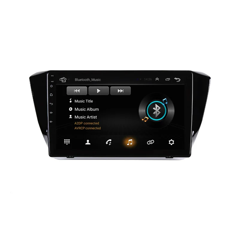 Flash Deal 10" 2.5D IPS Android 9.1 Car DVD Multimedia Player GPS For Skoda Superb 2016 2017 18 audio car radio DSP 32EQ stereo navigation 4