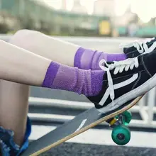 Пара носков, осень и зима, для женщин и мужчин, новые толстые носки без пятки, носки для студентов колледжа, BCW022