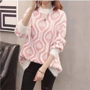 

2020 Women's Pullover Casual Style Sweaters Pullover Twist Sweater Female Korean Harajuku Cute Clothing For Women