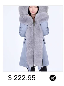 Thick Warm Real Fox Fur Coat  ODDFOX Brand Luxury Natural Fox Fur Winter Women  Outerwear Streetwear down coats & jackets