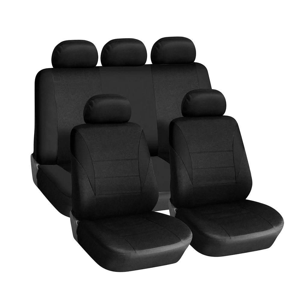 9Pcs 5 Seats Waterproof Car Seat Covers Auto Cushion Dustproof Cloth Protector Mat Interior Accessories A30 |