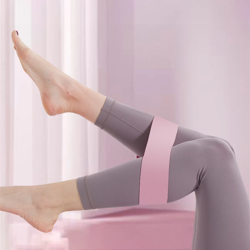 Portable Fitness Workout Equipment Yoga Crossfit Resistance Bands Training Gum Exercise Gym Strength Women Sports Ring
