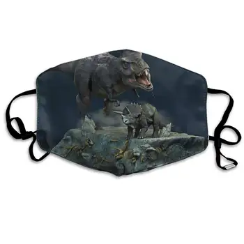 

Upgrade Reusable Mask - Washeable Face Mouth Mask- - Warm Windproof Mask - Face Mask for Men Women Dinosaur (3)