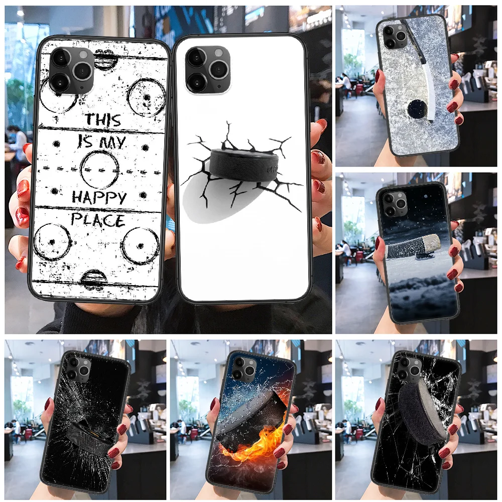 Чехол для телефона с рисунком хоккея и каток чехол iphone 5 5s se 2 6 6s 7 8 12 mini plus X XS XR 11 PRO