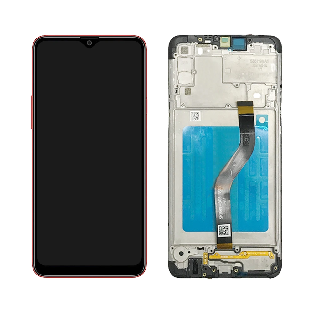 6," экран для samsung Galaxy A20s ЖК сенсорный экран дигитайзер в сборе для samsung A20s дисплей с рамкой Замена SM-A207