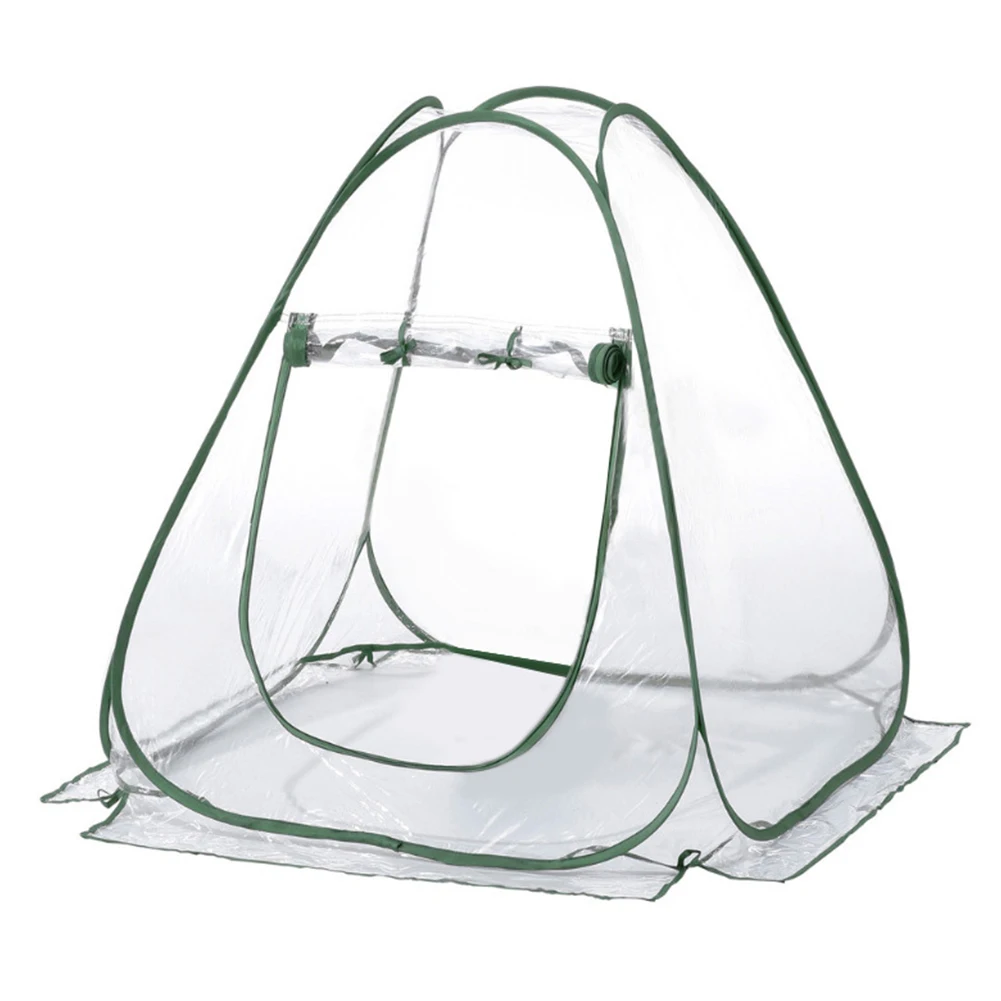 

Portable Warm Cover Greenhouse PVC Transparent Flower Room Garden Plant Tools Winter Home Foldable Mini