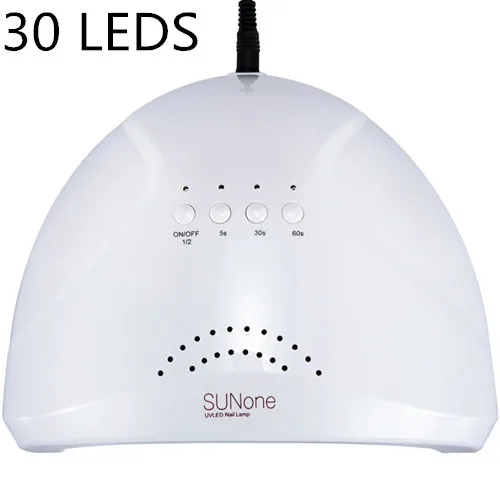 48W E or U 30 LED 36 Вт/48 Вт лампа для ногтей, украшенное мозаикой из драгоценных камней, 12 Вт, 30 Вт, 24 шт. светодиодный S, сухой УФ конструирующий гель/светодиодный лампа для сушки гель-лака. 3 настройки таймера USB/U/E штекер лампы, отверждения маникюрный гель лампа - Цвет: 48W E or U 30 LED